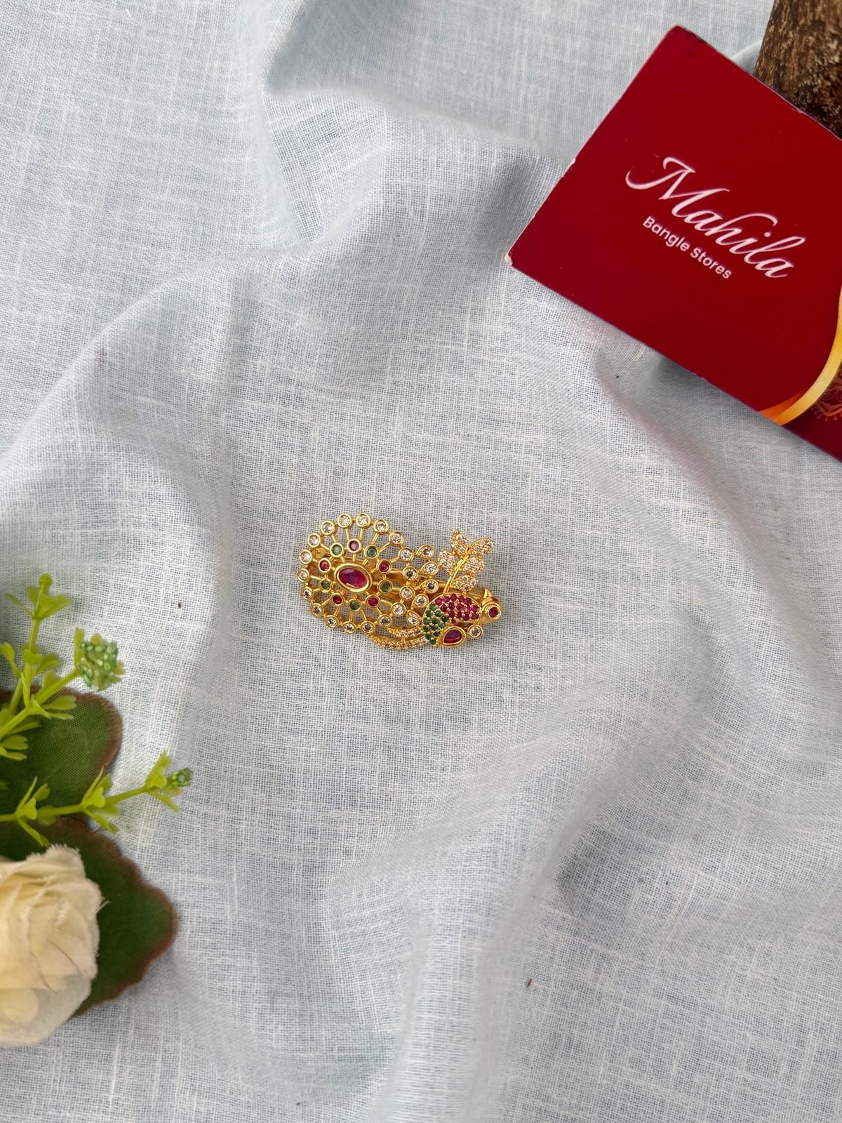 Antique Designer Saree Pin| SA0078 - Mahilas