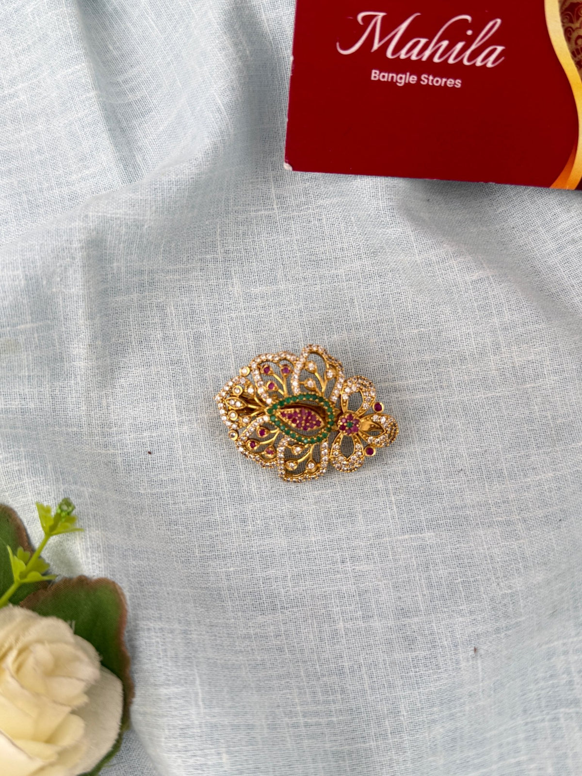 Antique Designer Saree Pin| SA0084 - Mahilas