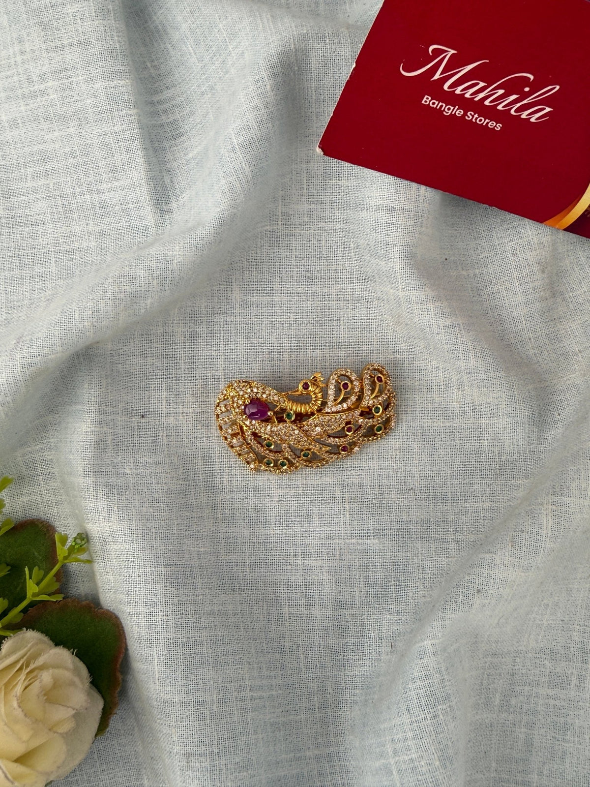 Antique Designer Saree Pin| SA0090 - Mahilas