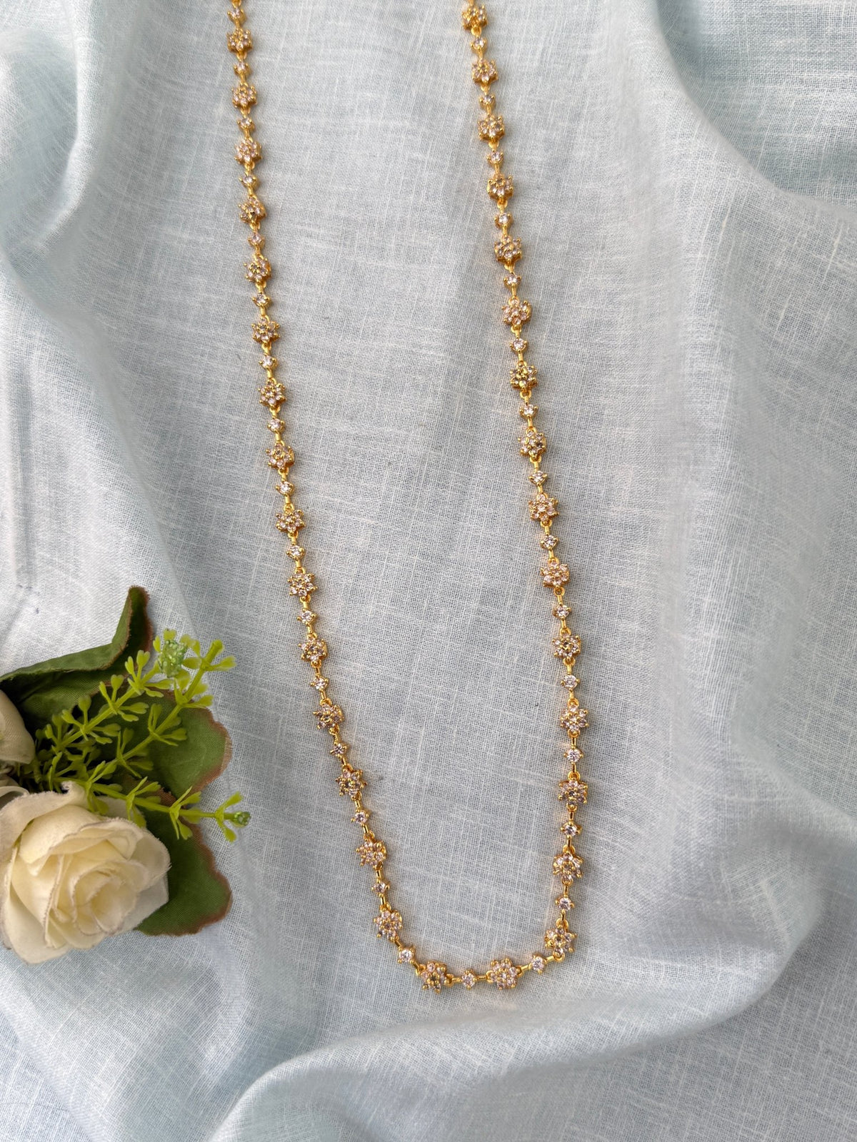 Antique Designer Stone Long Chain| C0037 - Mahilas