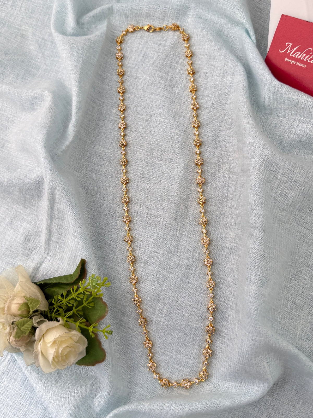 Antique Designer Stone Long Chain| C0037 - Mahilas