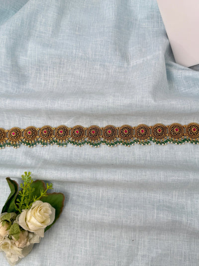 Antique Floral Grand Vaddanam Kamarbandh | V0084 - Mahilas