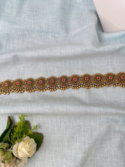 Antique Floral Grand Vaddanam Kamarbandh | V0085 - Mahilas