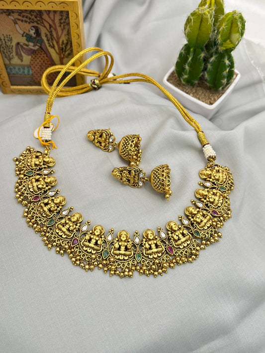 Antique Gold Choker 003 - Mahilas