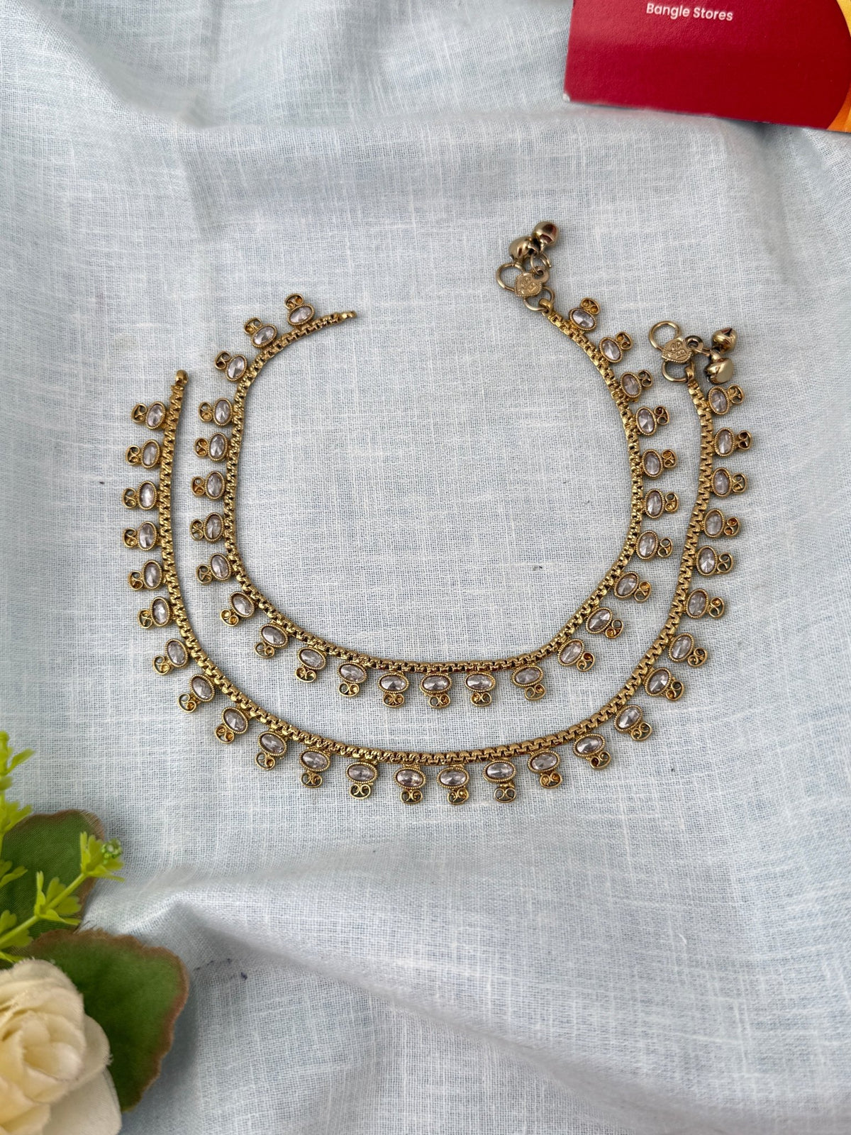 Antique Grand Anklet Payal| A0059 A - Mahilas