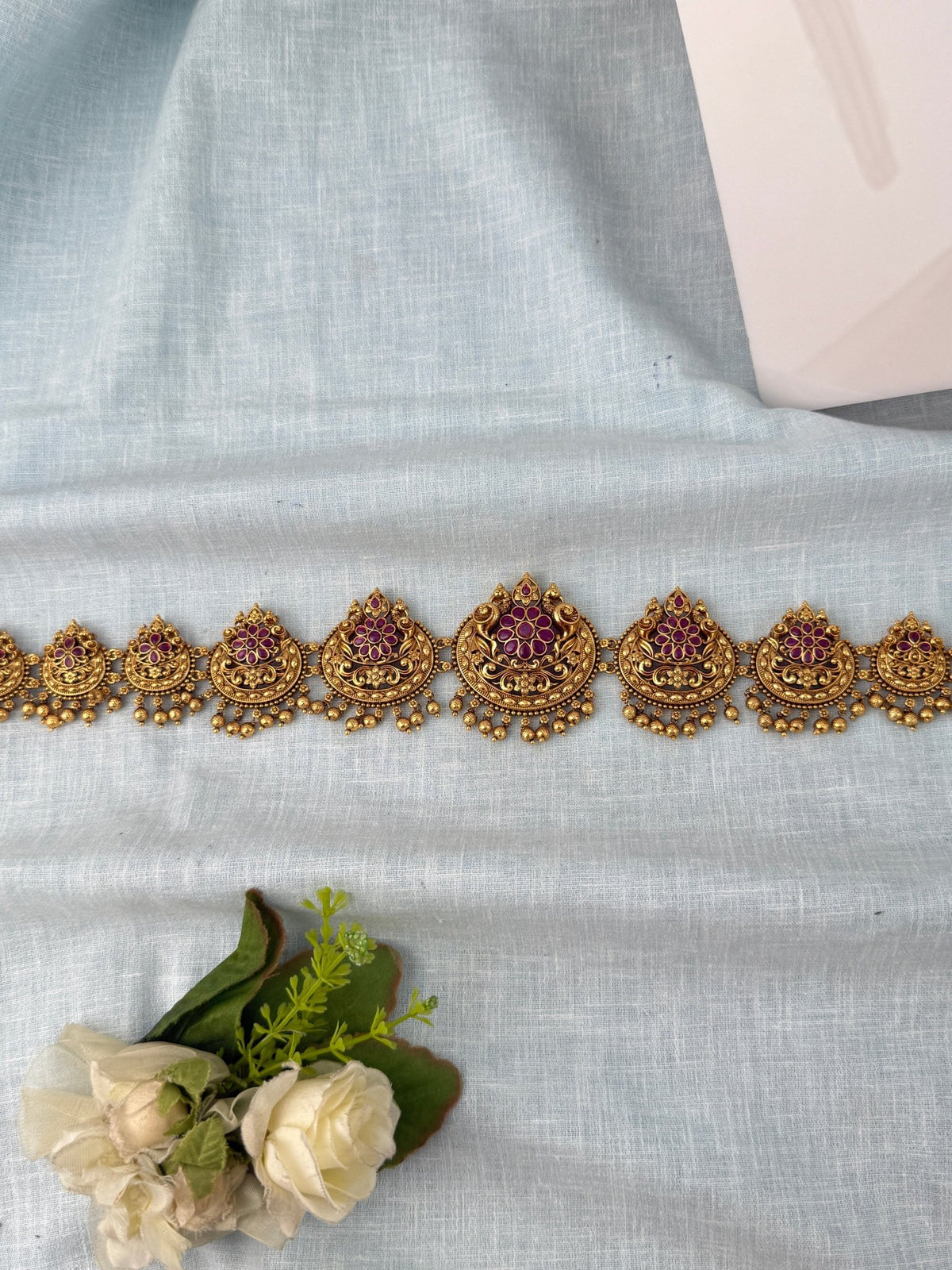Antique Grand Vaddanam Kamarbandh | V0087 - Mahilas