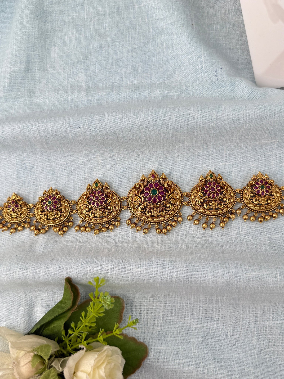 Antique Grand Vaddanam Kamarbandh | V0088 - Mahilas