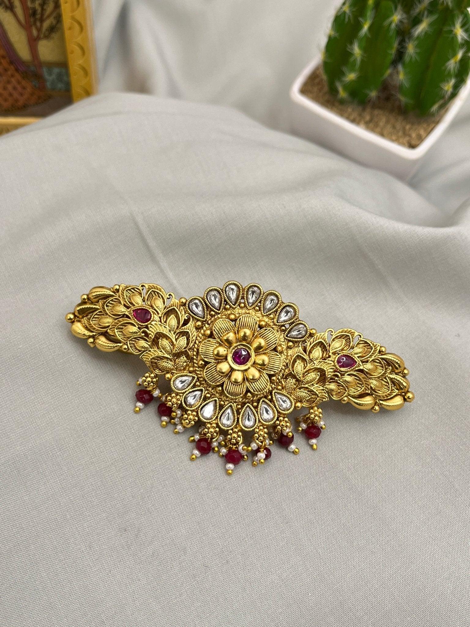 Antique Hair Clip 019 - Mahilas