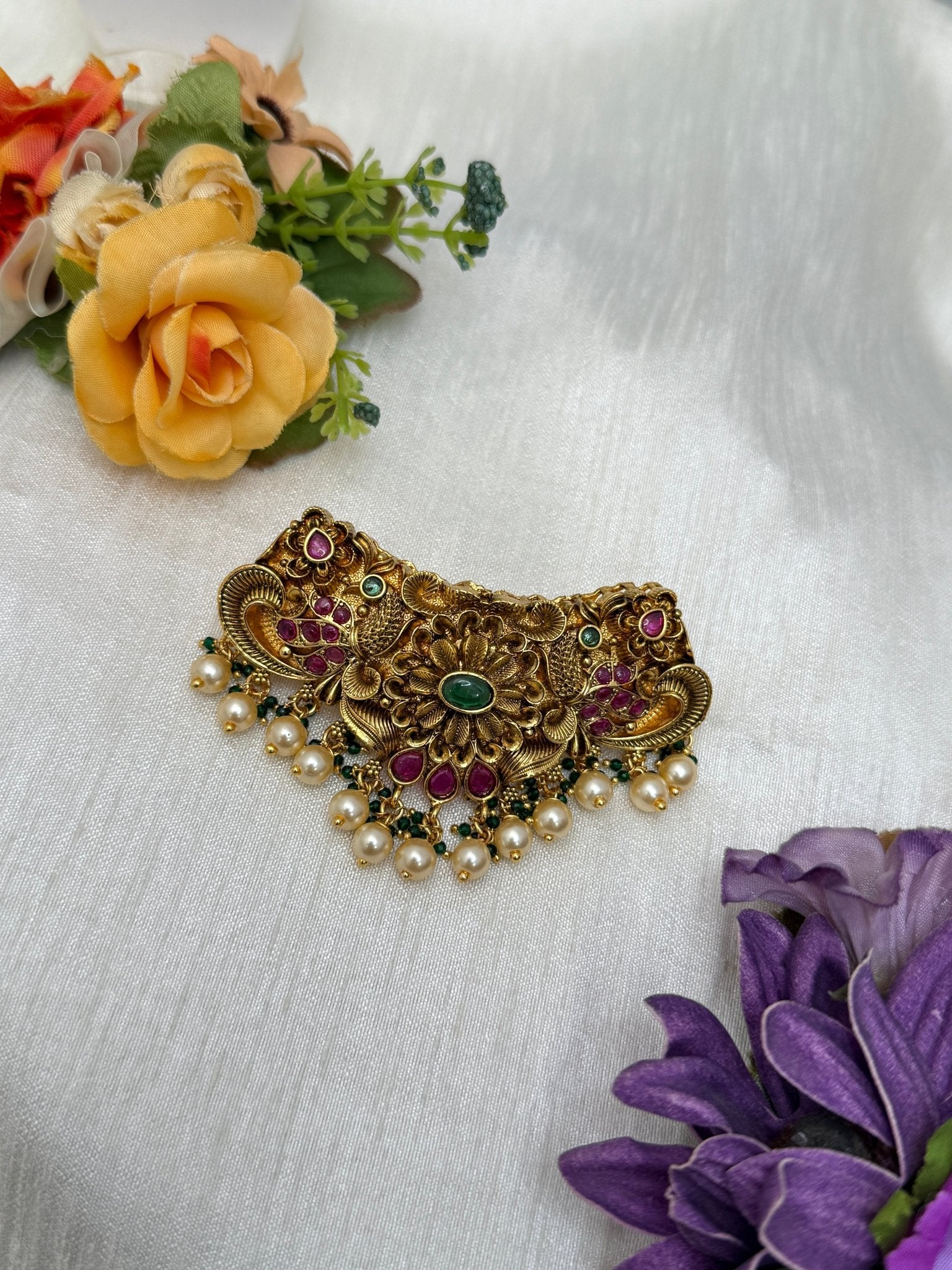 Antique Hair Clip 070 - Mahilas