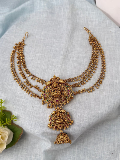 Antique Jadebille With Lakshmi Maatal Premium| J0116 - Mahilas