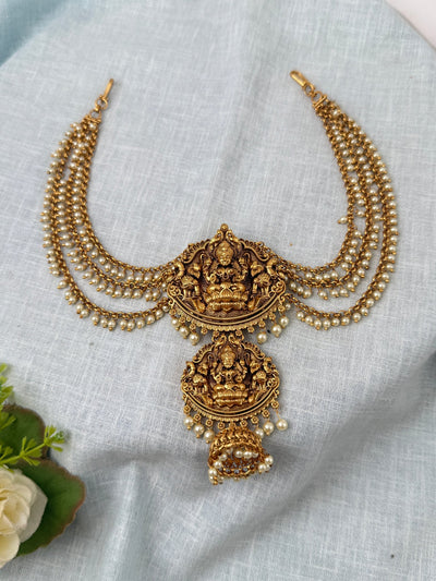 Antique Jadebille With Lakshmi Maatal Premium| J0118 - Mahilas