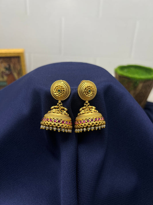 Antique Jhumka 0057 - Mahilas