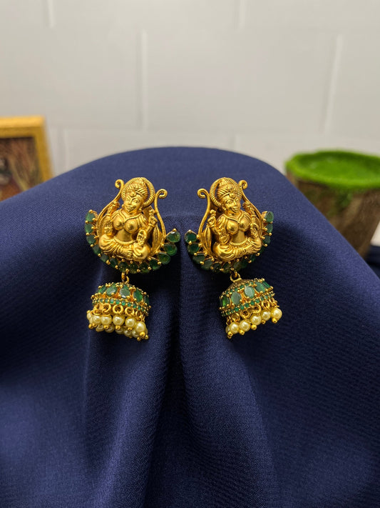 Antique Jhumka 0061 - Mahilas