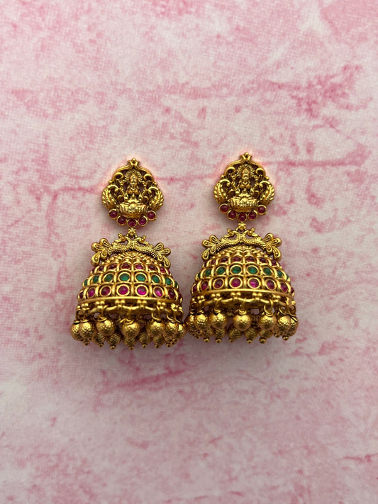 Antique Jhumka 1314 - Mahilas