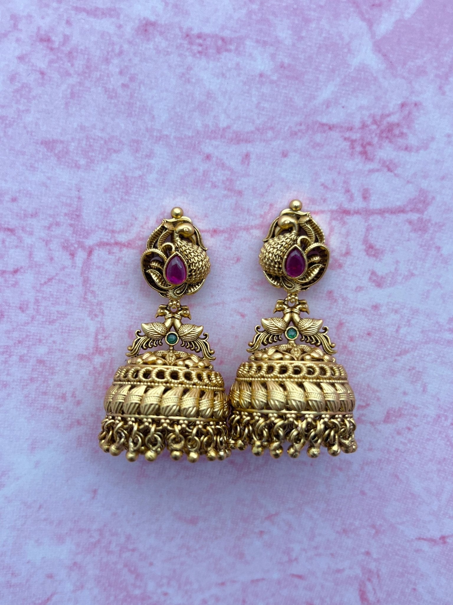 Antique Jhumka 1315 - Mahilas