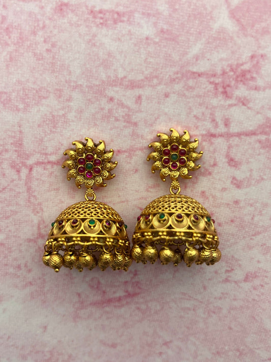 Antique Jhumka 1316 - Mahilas