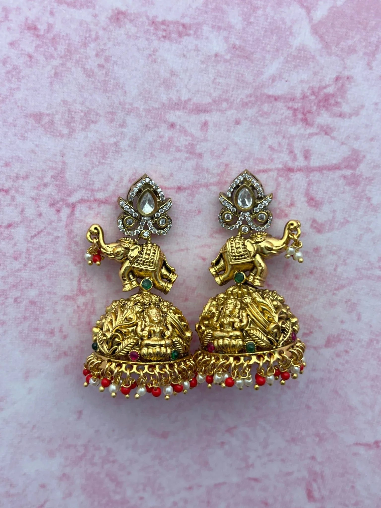 Antique Jhumka 1317 - Mahilas