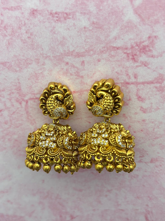 Antique Jhumka 1319 - Mahilas