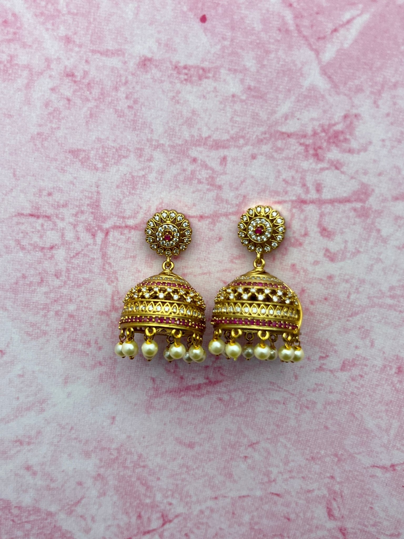 Antique Jhumka 1328 - Mahilas