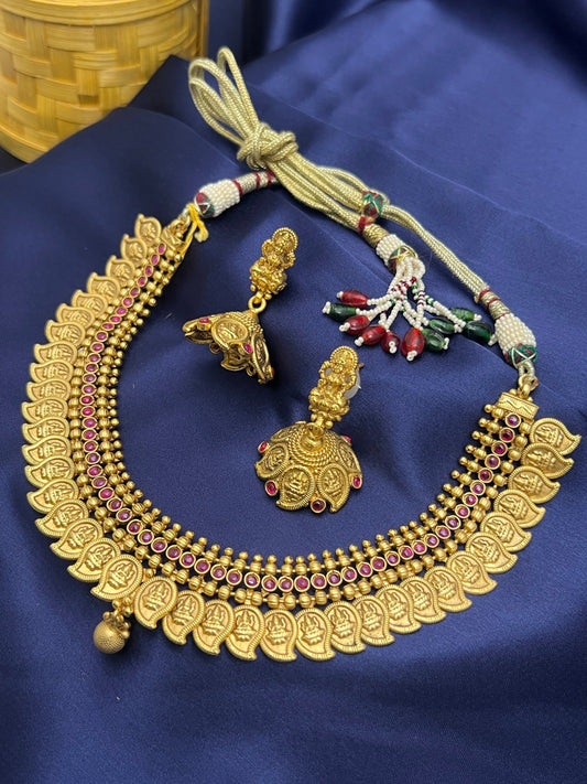 Antique Kaasu Necklace 1201 - Mahilas