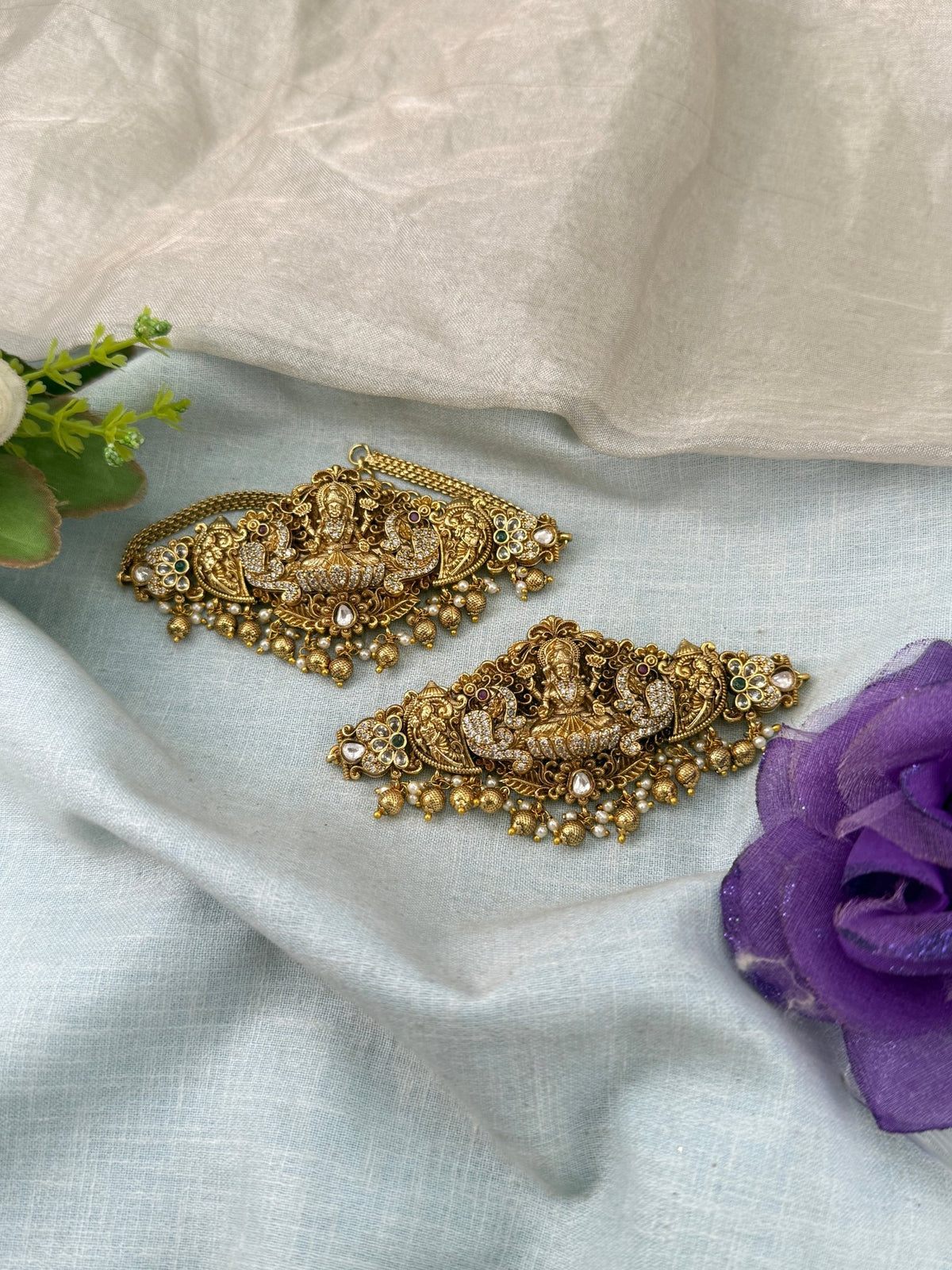 Antique Lakshmi Chain Vanki | Set of 2 | 001 - Mahilas