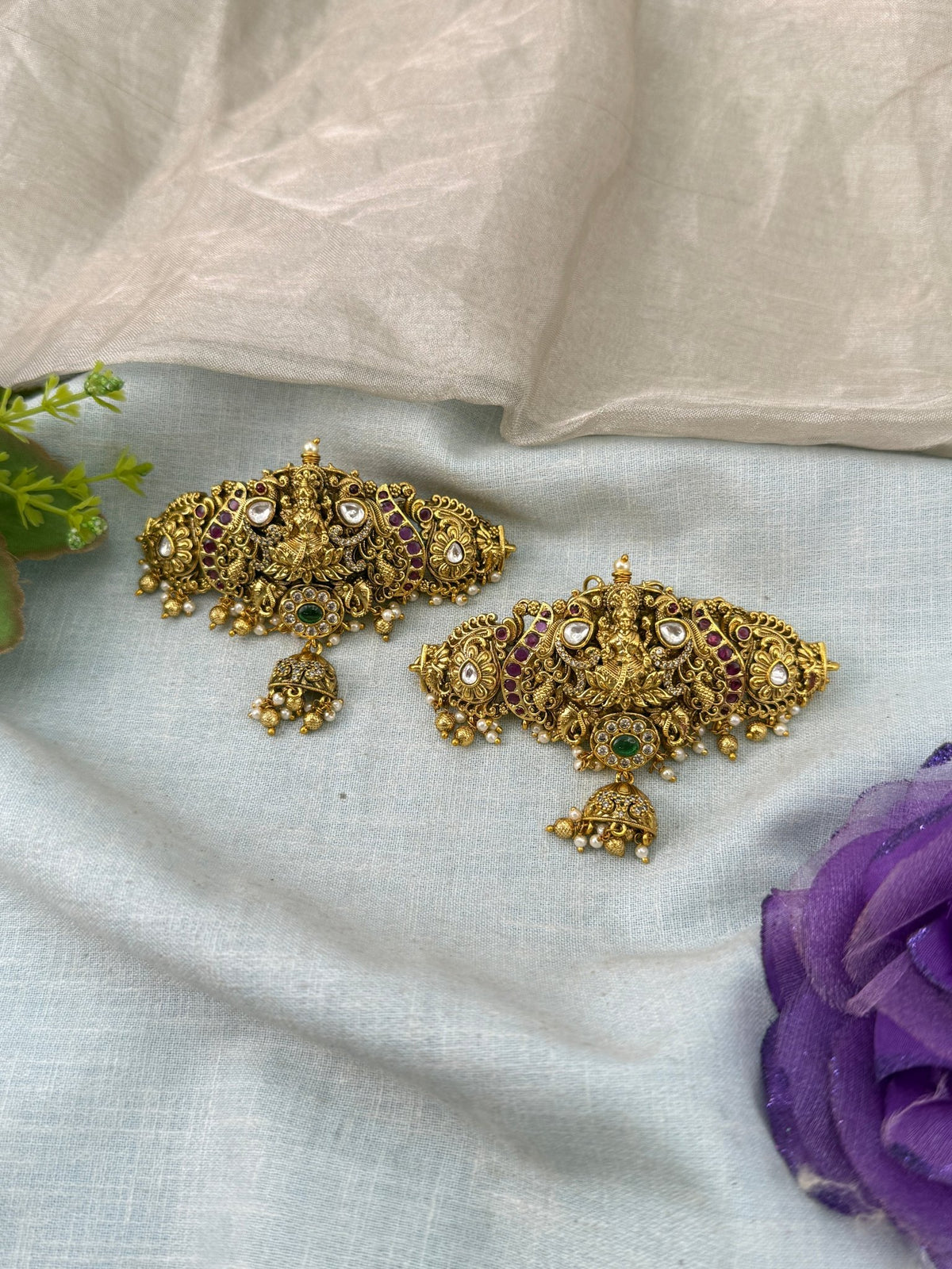 Antique Lakshmi Chain Vanki | Set of 2 | 003 - Mahilas