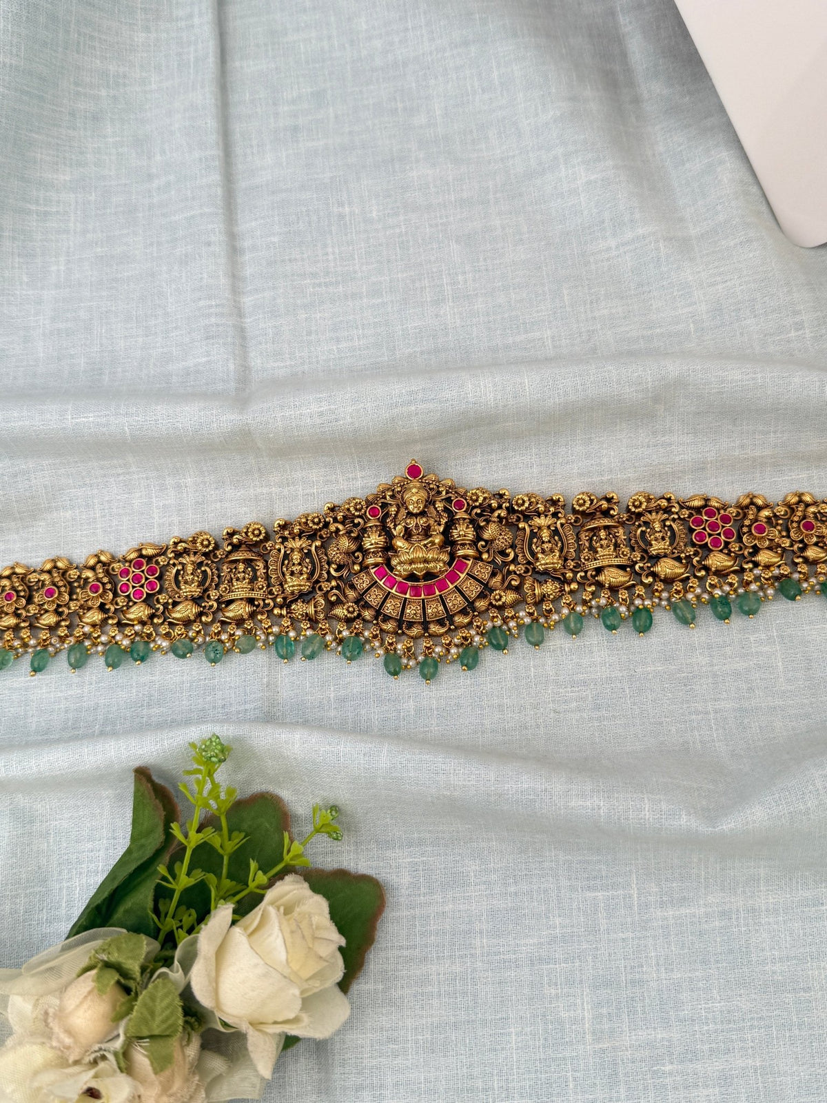 Antique Lakshmi Grand Vaddanam Kamarbandh| V0070 - Mahilas