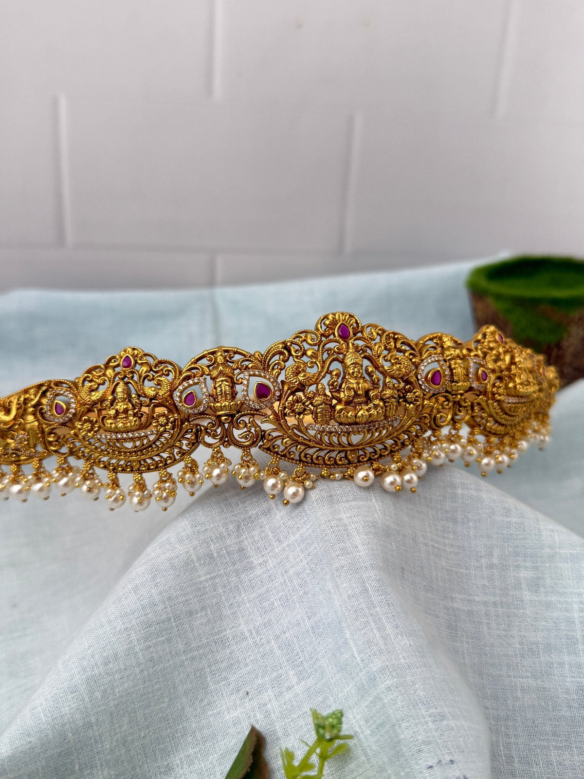 Antique Lakshmi Grand Vaddanam Kamarbandh | V0111 - Mahilas