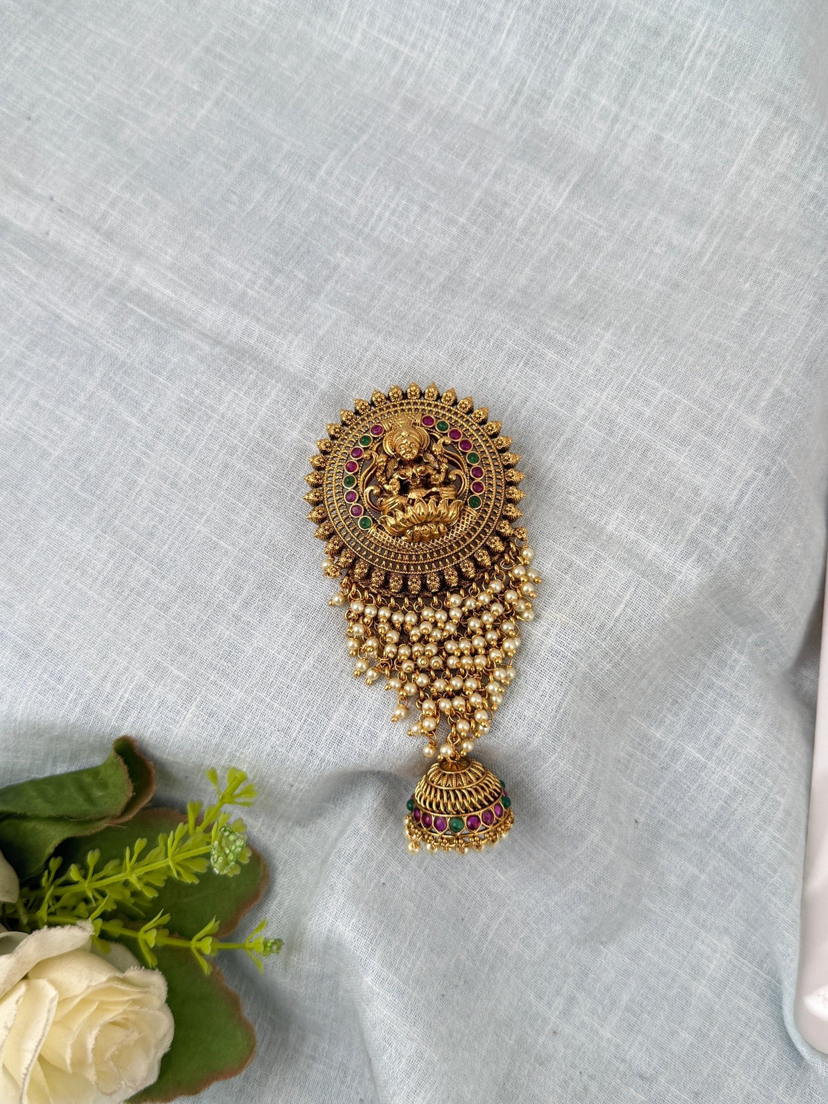 Antique Lakshmi Jadebille Premium| J0119 - Mahilas