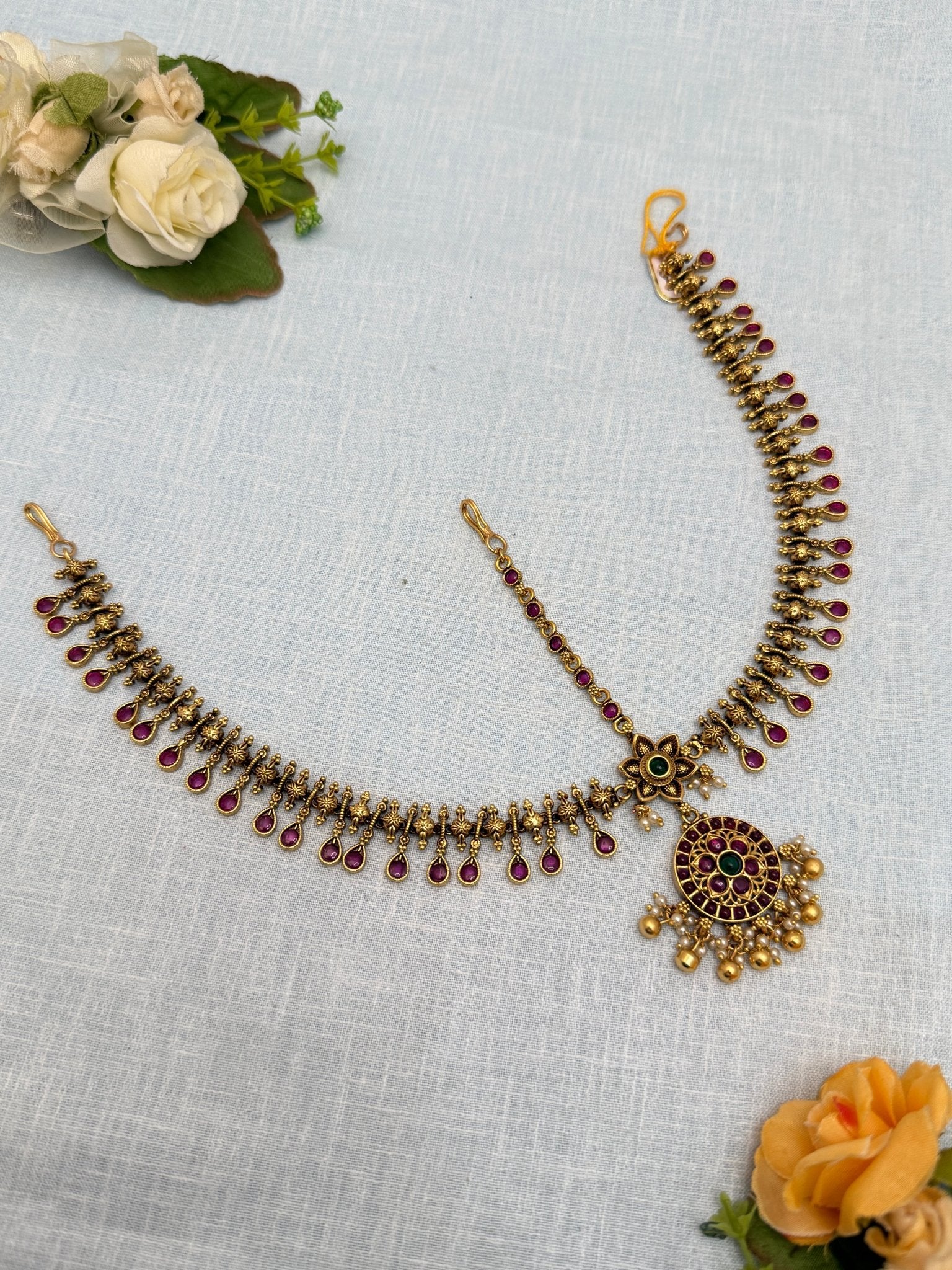 Antique Maang Teeka 4160 - Mahilas