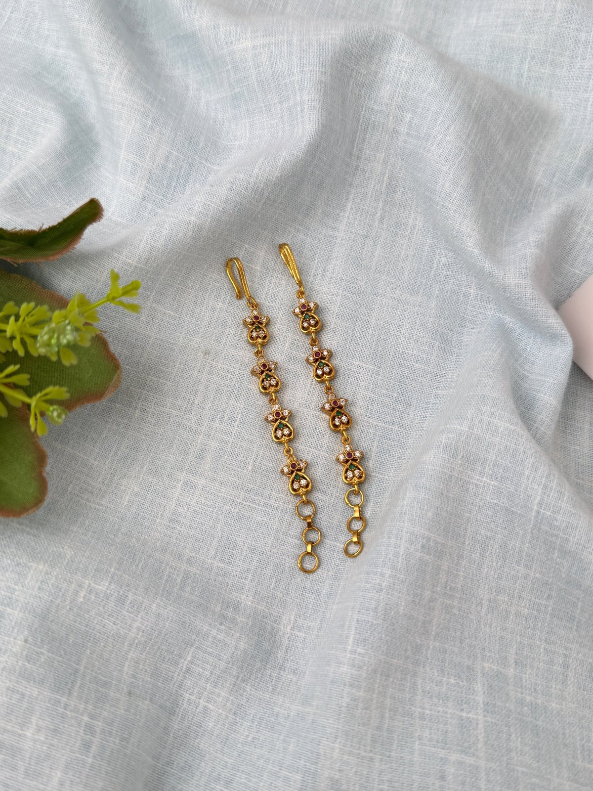 Antique Maatal Earrchain| T0054 - Mahilas