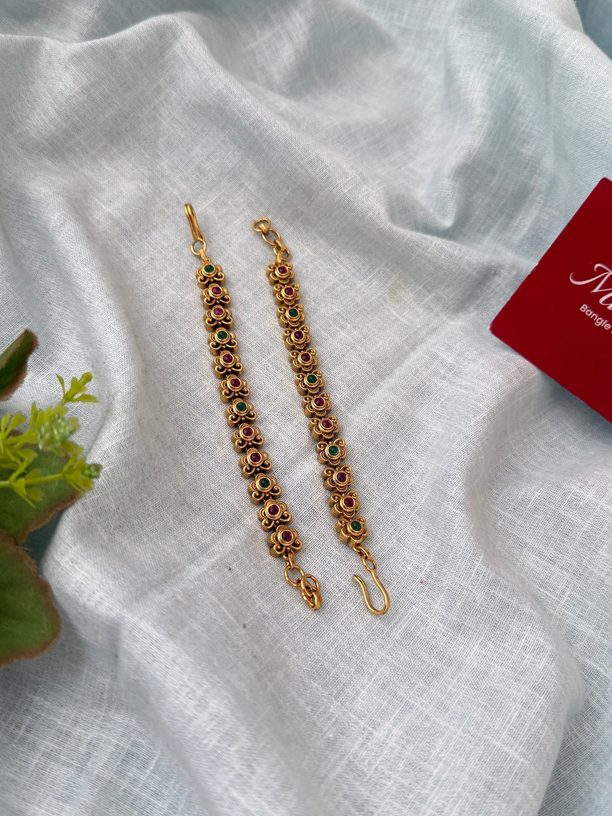 Antique Maatal Earrchain| T0095 - Mahilas