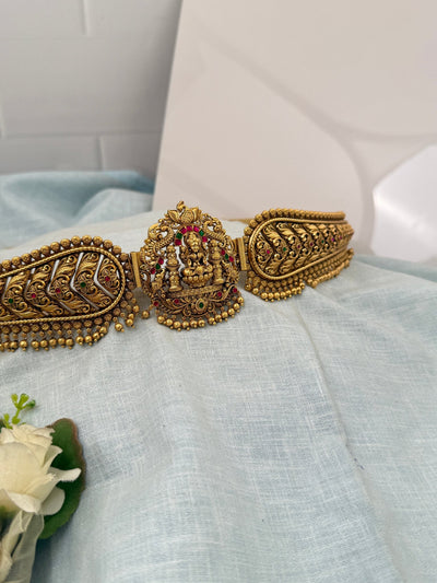 Antique Peacock Grand Vaddanam Kamarbandh | V0060 - Mahilas