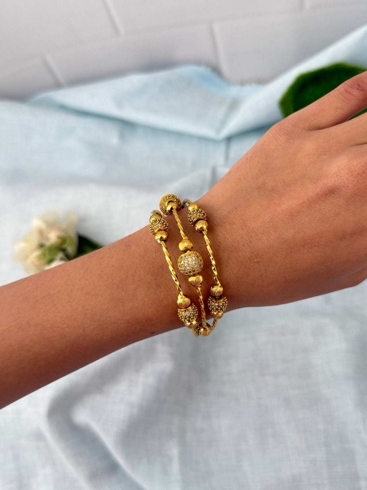 Antique Premium Bracelet| Open Kada| L0160 - Mahilas