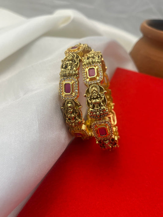 Antique Ruby Bangle 1036 - Mahilas