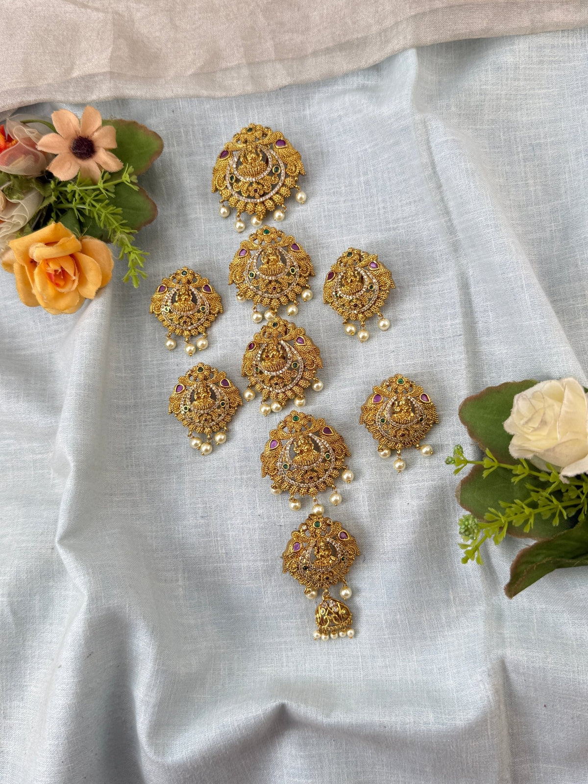 Antique Set of 6 Jadebille | J0070 - Mahilas