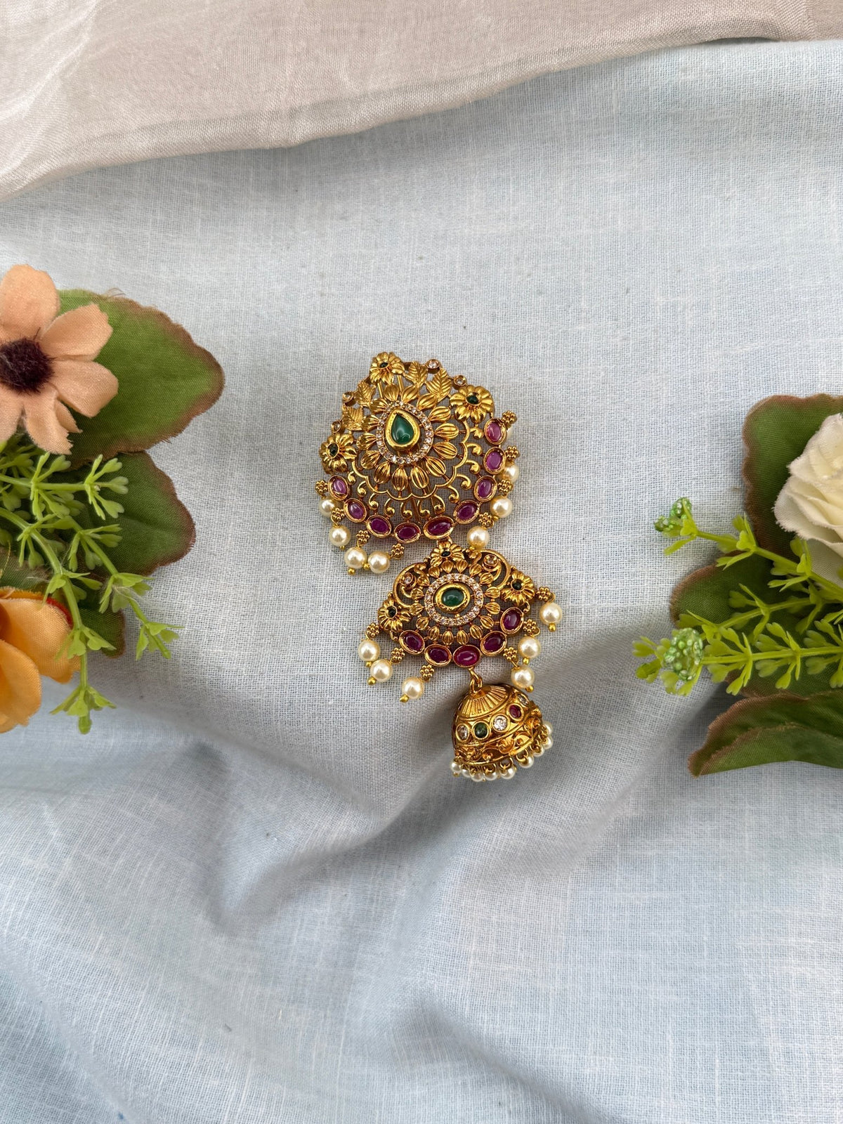 Antique Stone Short Jadebille | 063 - Mahilas
