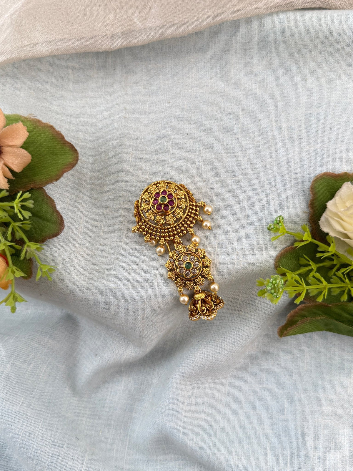 Antique Stone Short Jadebille | 065 - Mahilas