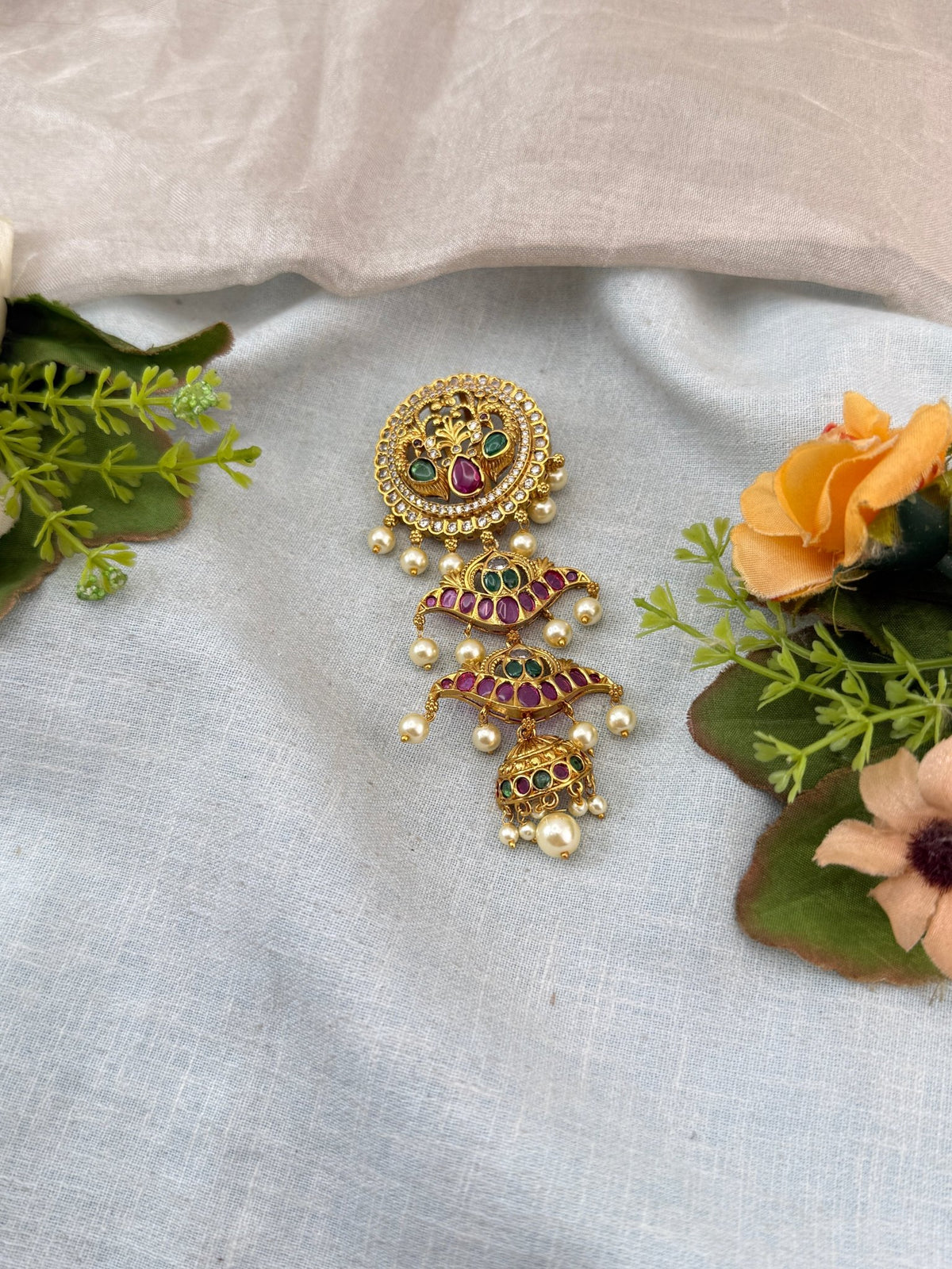 Antique Stone Short Jadebille | J0006 - Mahilas