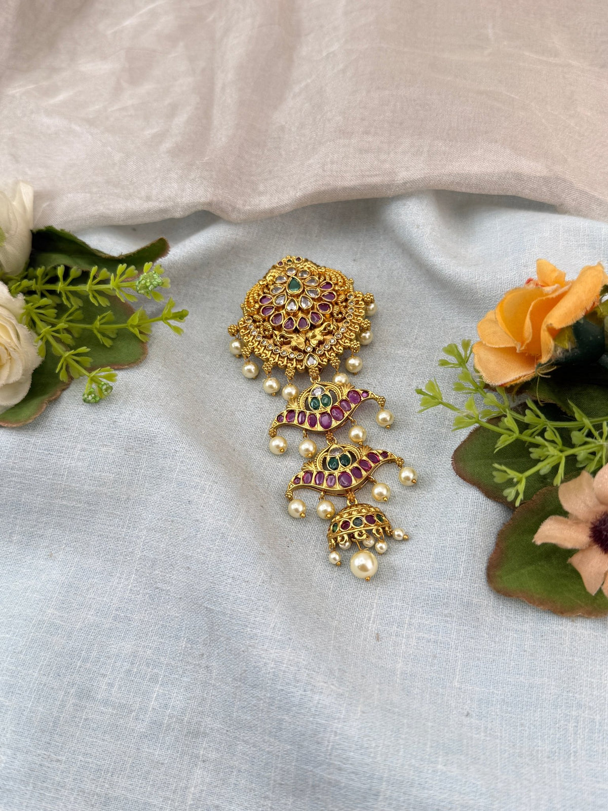 Antique Stone Short Jadebille | J0008 - Mahilas