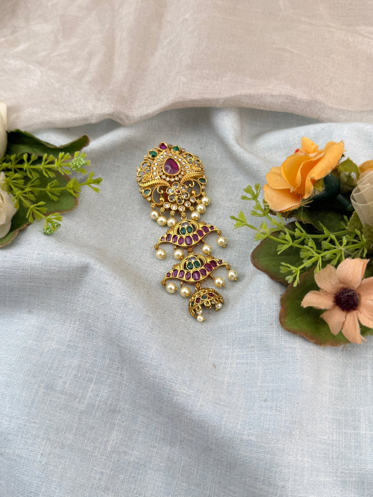 Antique Stone Short Jadebille | J0012 - Mahilas