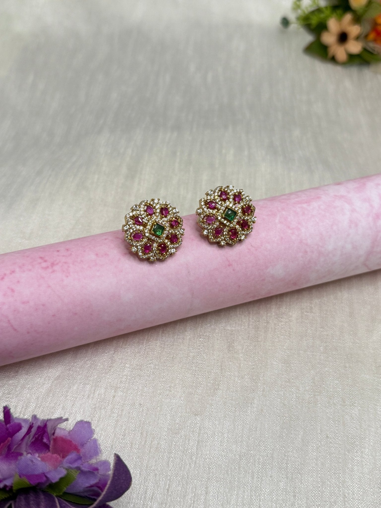 Antique Stud Earrings 0205 - Mahilas
