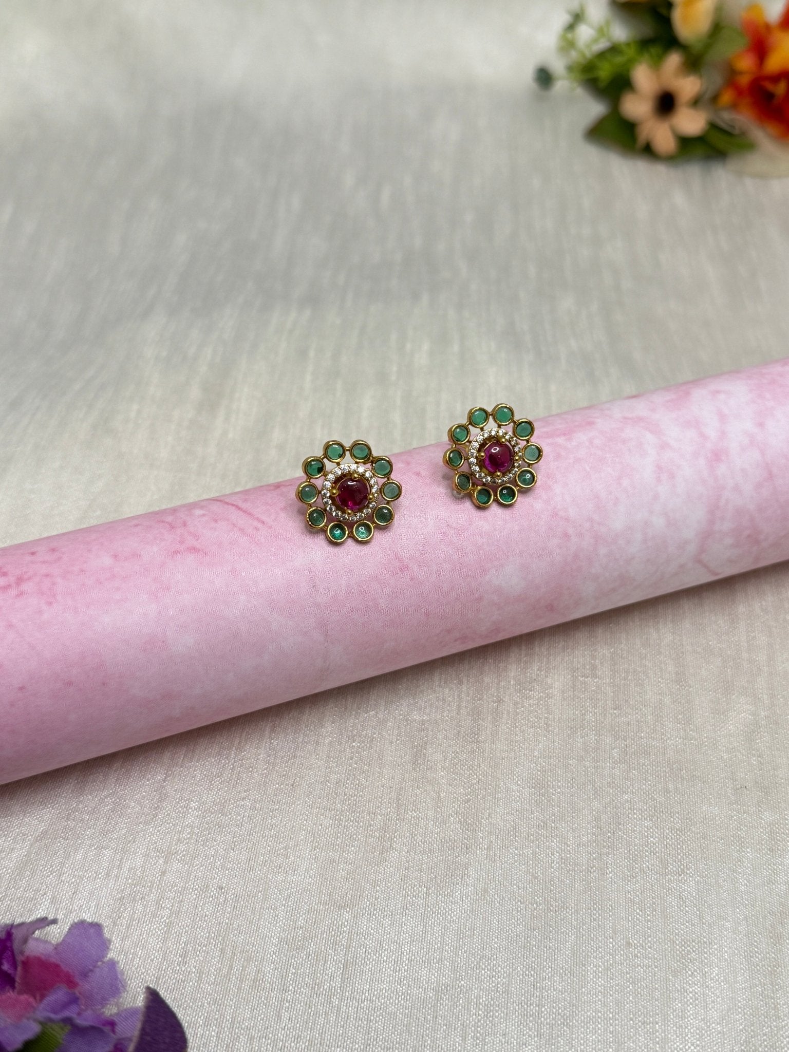 Antique Stud Earrings 0207 - Mahilas