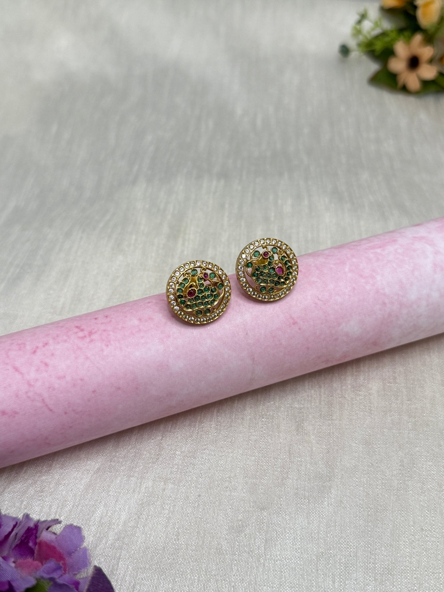 Antique Stud Earrings 0232 - Mahilas