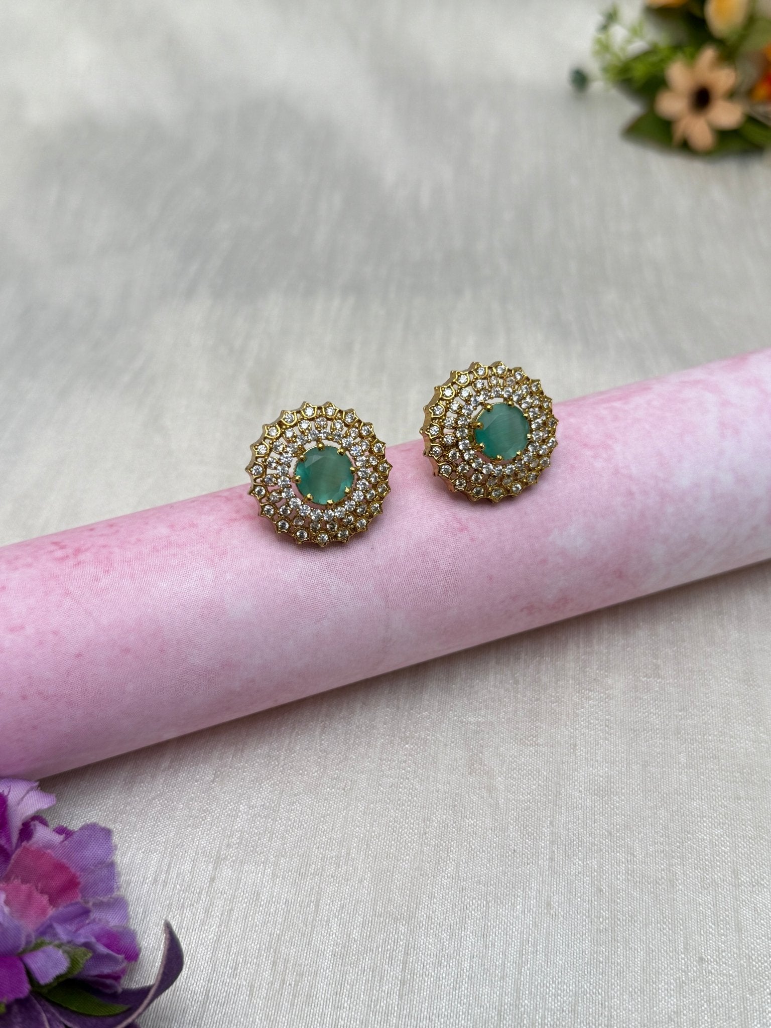 Antique Stud Earrings 0278 - Mahilas