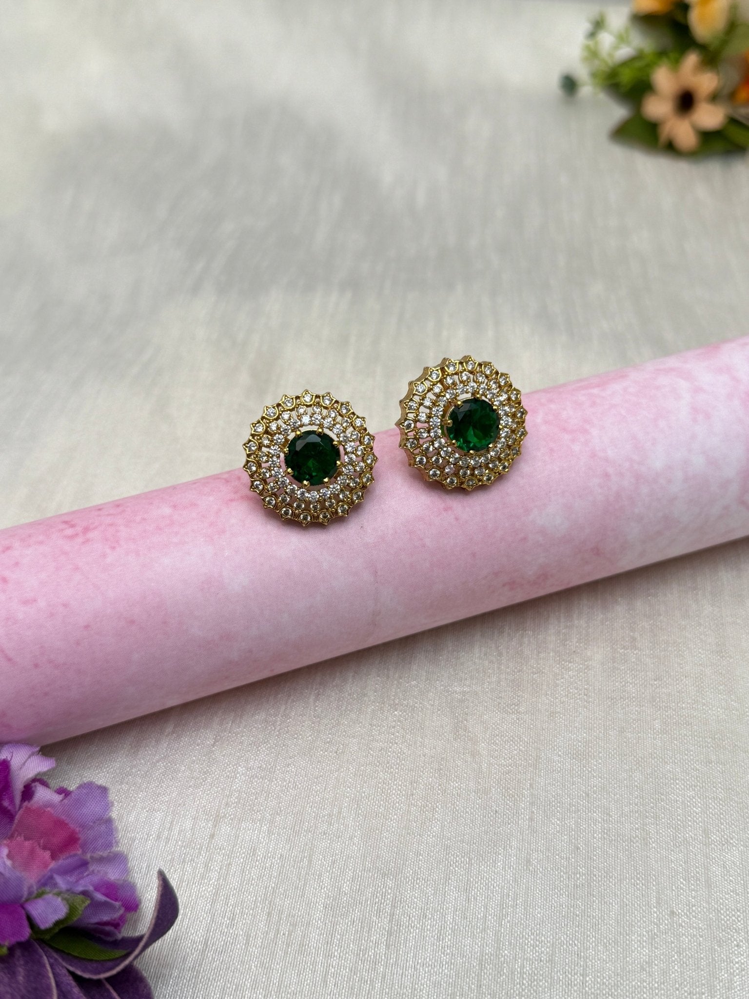 Antique Stud Earrings 0282 - Mahilas