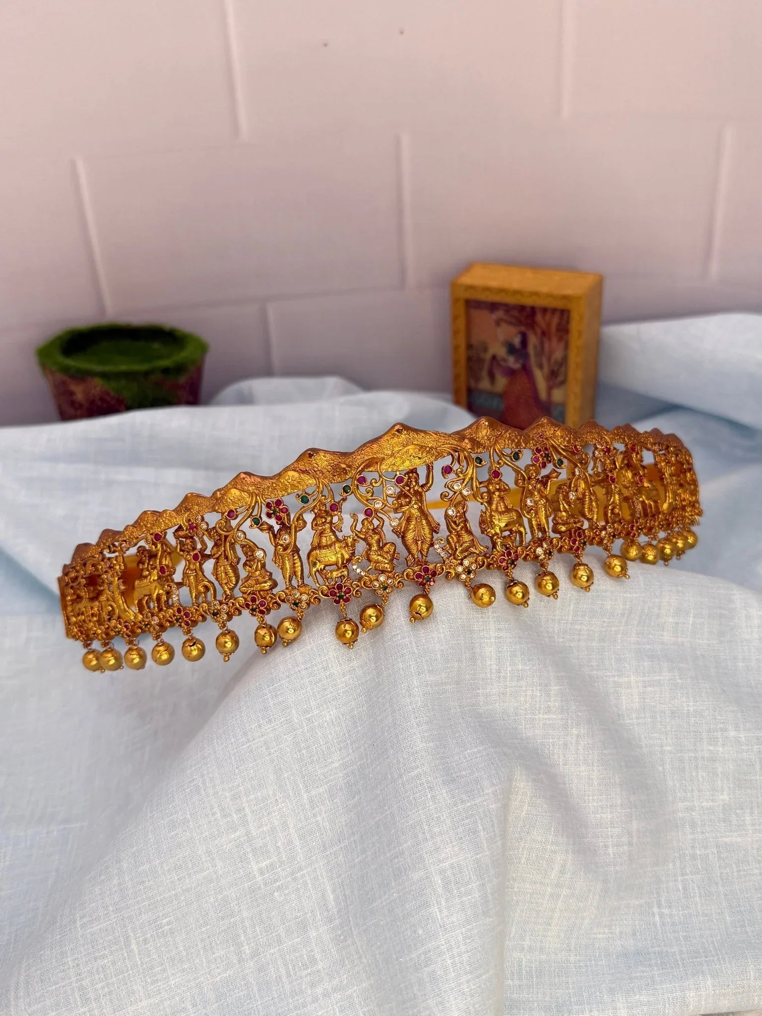 Antique Vaddanam Kamarbandh 6802 - Mahilas