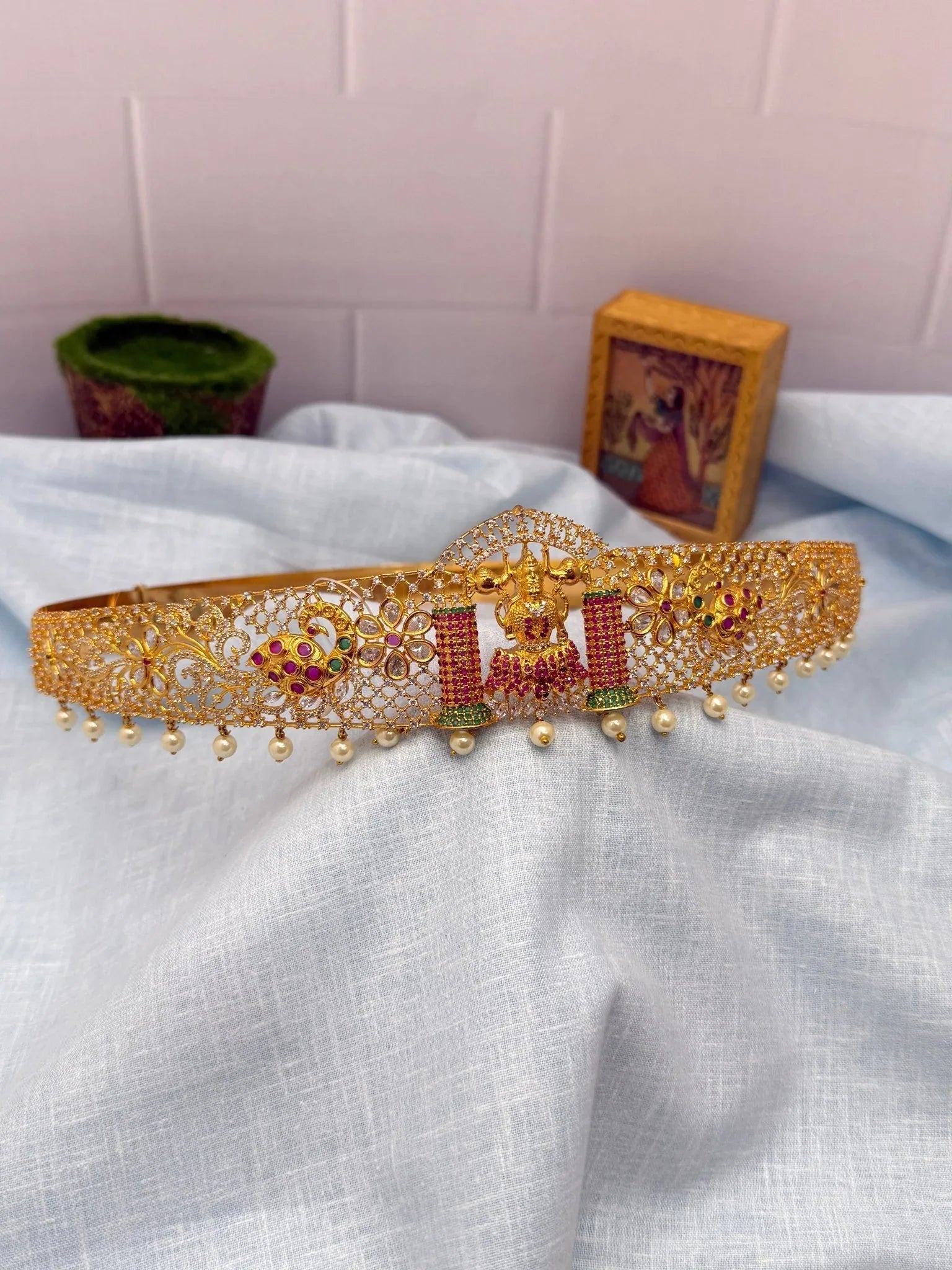 Antique Vaddanam Kamarbandh 6803 - Mahilas