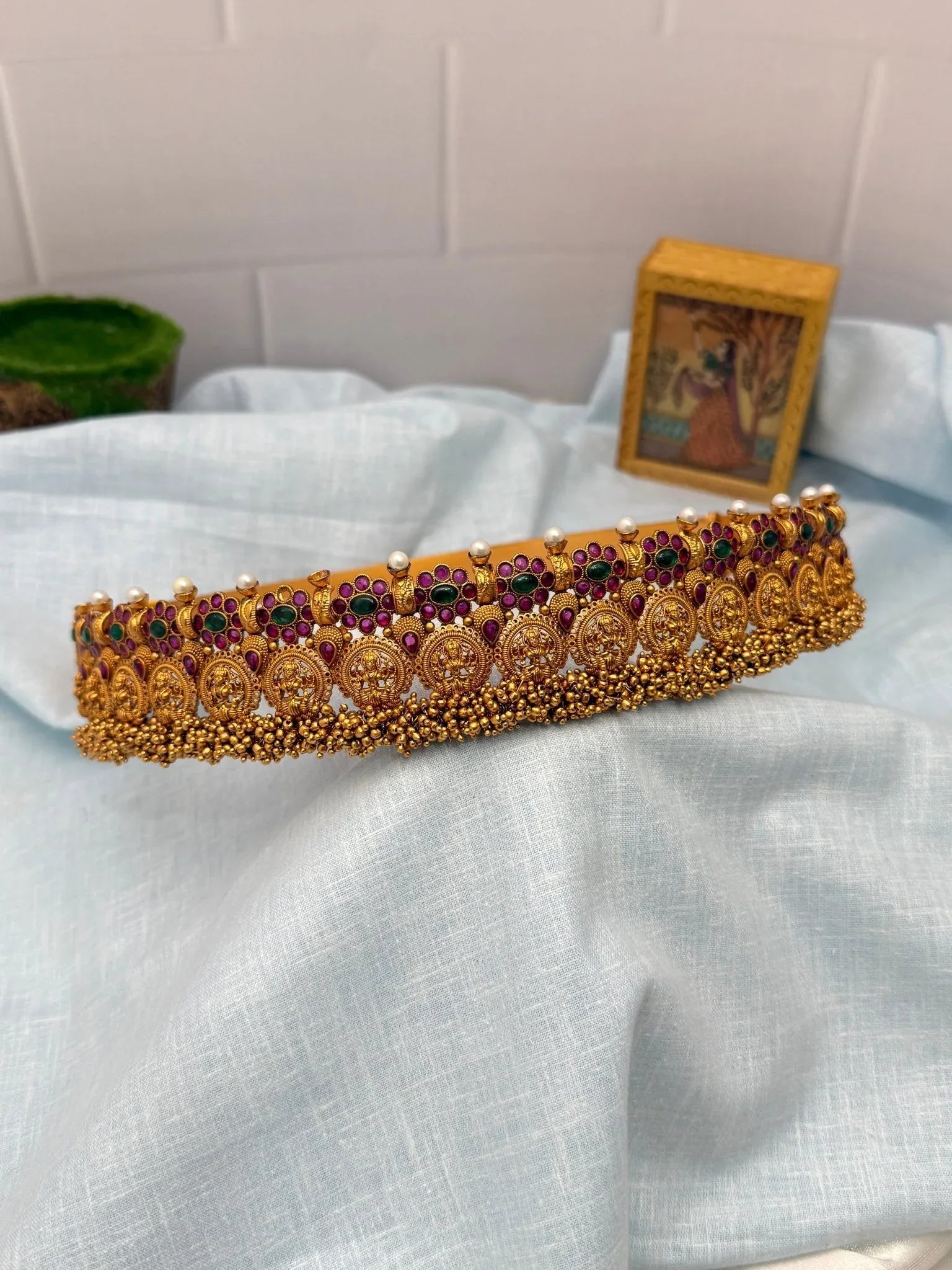 Antique Vaddanam Kamarbandh 6804 - Mahilas