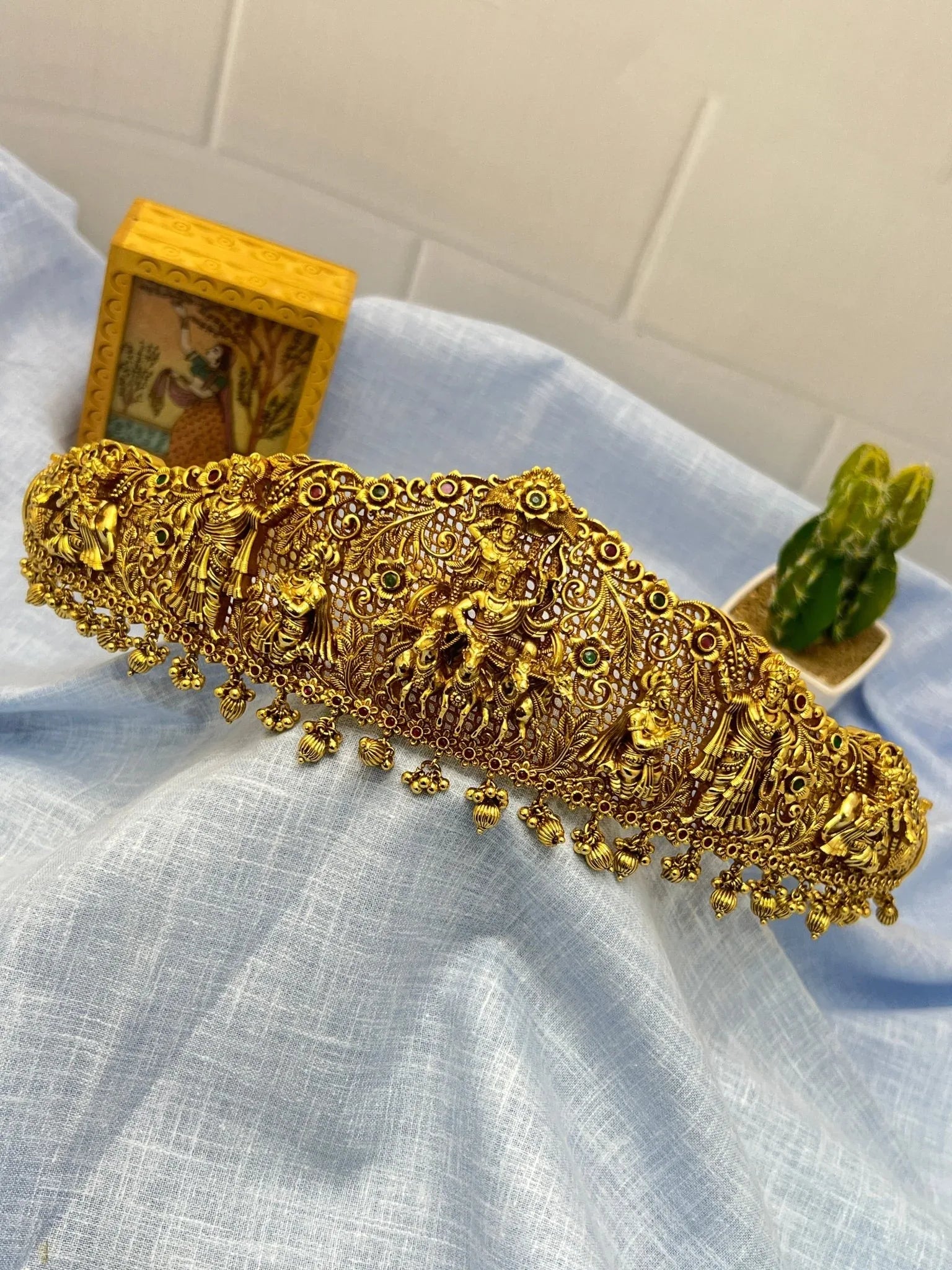 Antique Vaddanam Kamarbandh 6814 - Mahilas